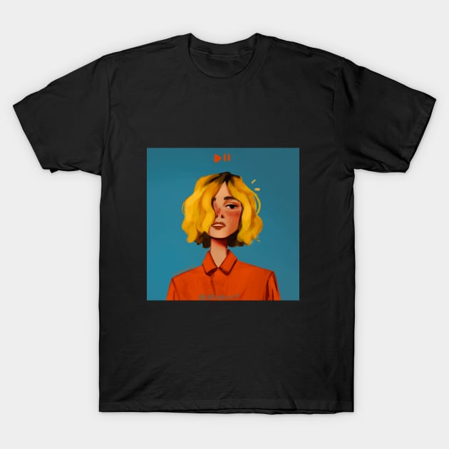 Tessa Violet T-Shirt by Letrinha